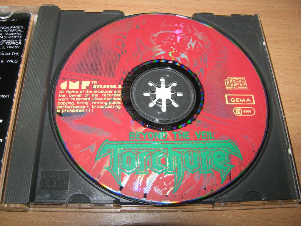 TORCHURE - Beyond The Veil  (1992 1MF Recordz 1st press) - фото фото фото 2