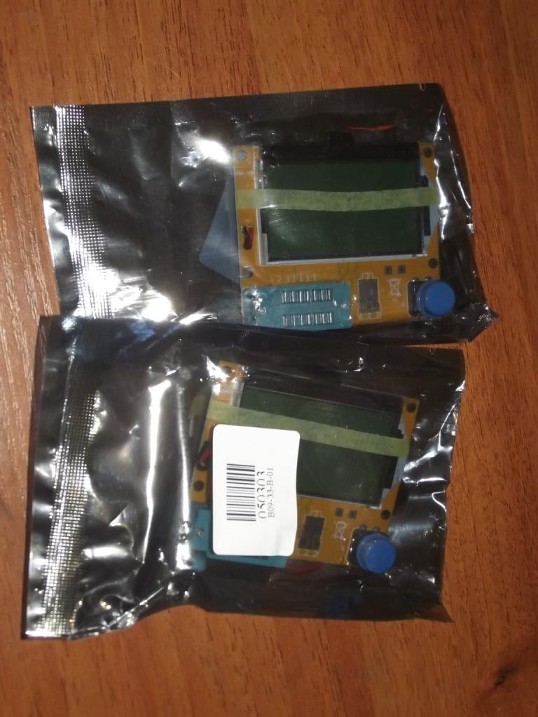 Mega 328 ESR LCR-T4 тестер конденсаторов, дросселей, транзисторов - фото фото фото 4