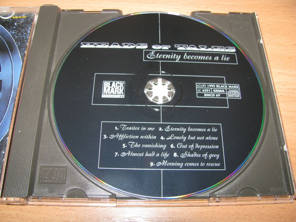 HEADS OF TALES - Eternity Becomes A Lie   (1995 Black Mark 1st press) - фото фото фото 2