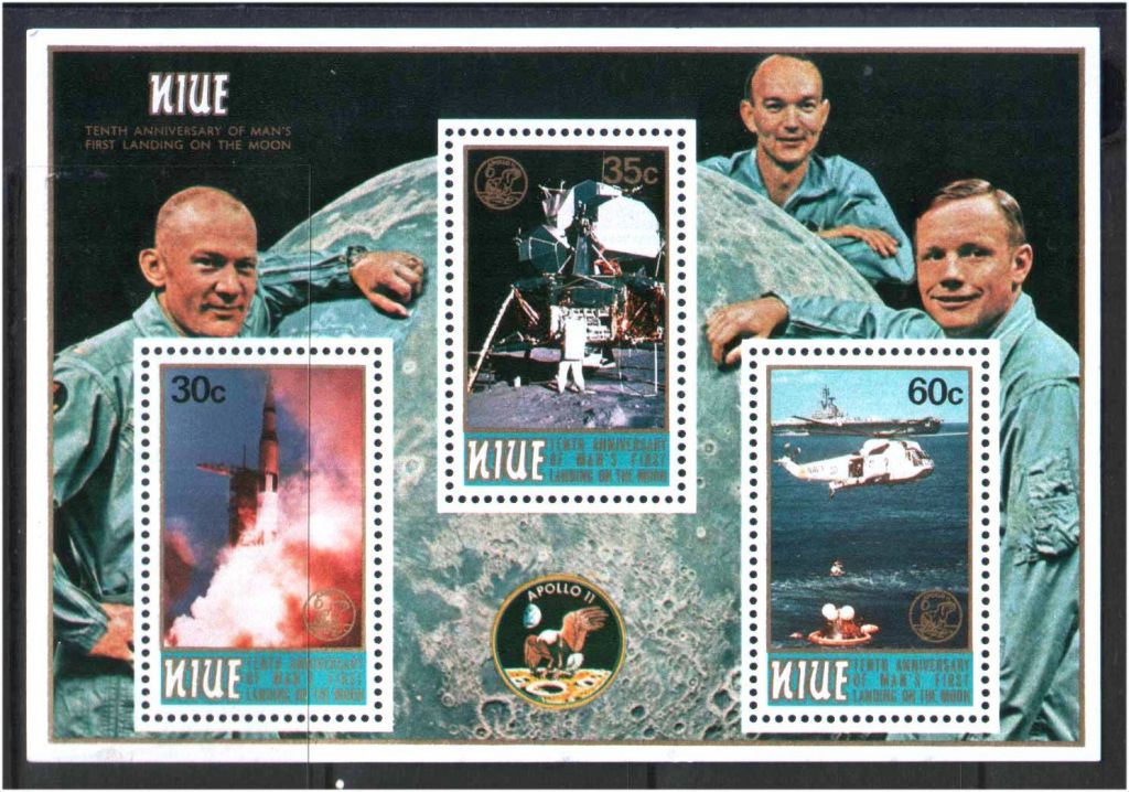 Космос . Ниуэ   MNH - блок - фото фото фото 0