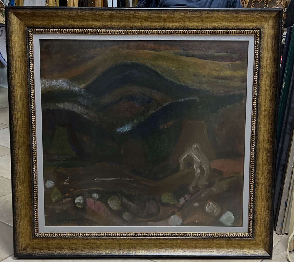 Е. Контратович. " Похмурі сутінки".1940 р. Закарпатська школа живопису. - фото фото фото 1