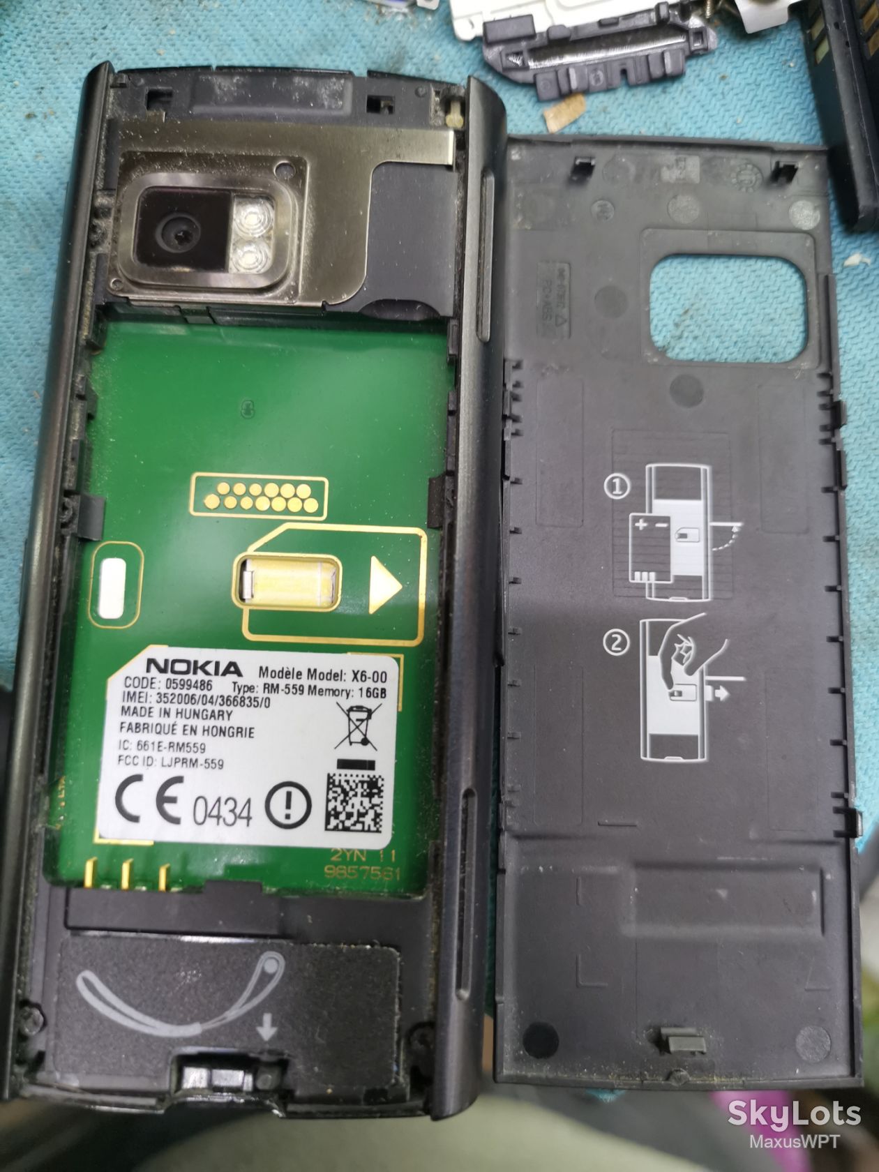 #shop Nokia X6 X 6-00 6 black - фото фото фото 1
