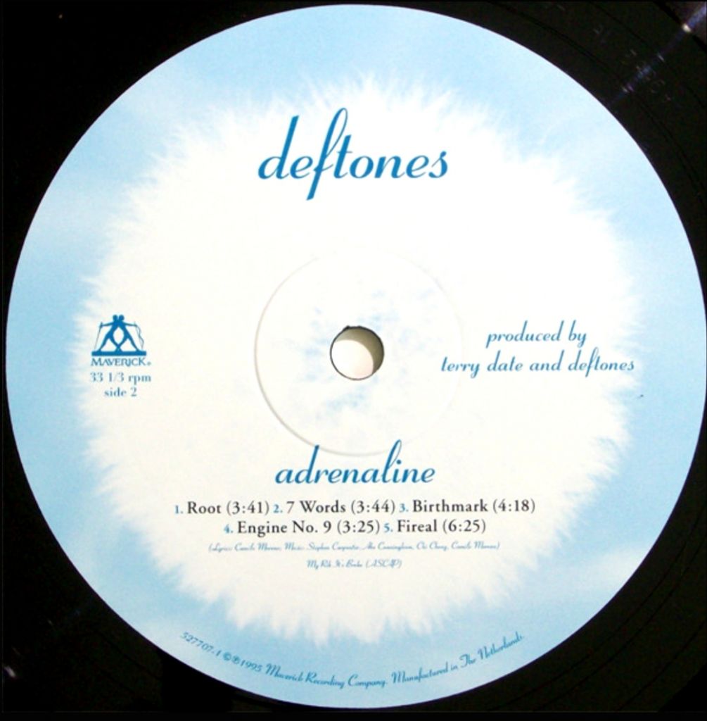 Deftones - Adrenaline - 1995.  (LP). 12. Vinyl. Пластинка. US. S/S. - фото фото фото 5