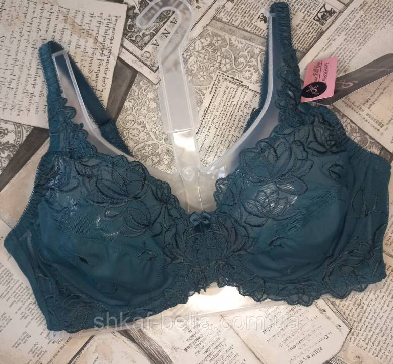 Бюстгальтер 75В Hunkemoller  мягкий Вышивка 34C - фото фото фото 2