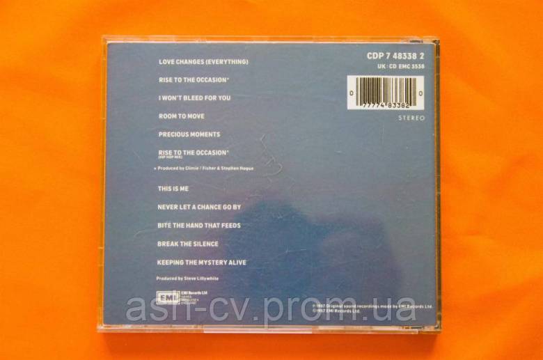 Музичний диск CD. CLIMIE FISHER - Everything 1987 - фото фото фото 4