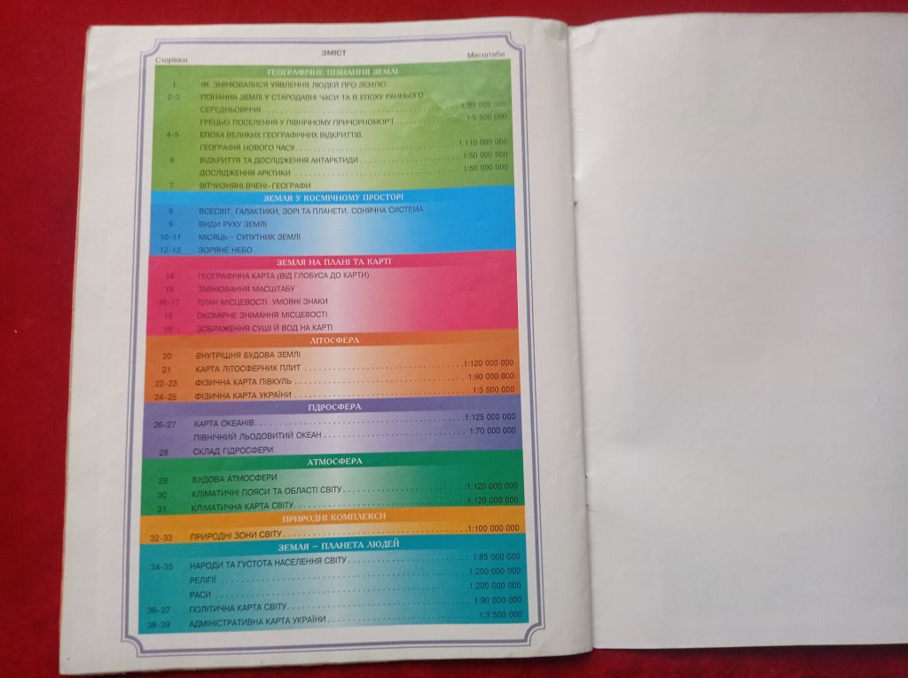 Загальна географія 6 клас Контурні карти + Атлас - фото фото фото 7