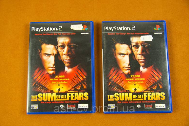 Диск Playstation 2 - The Sum of All Fears - фото фото фото 7