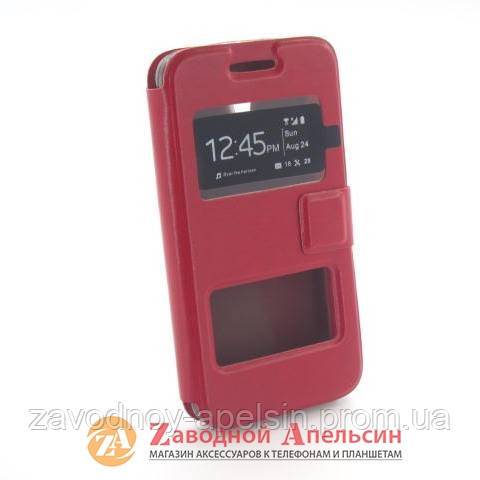 Чехол книга Lenovo A319 Smart Case red - фото фото фото 0