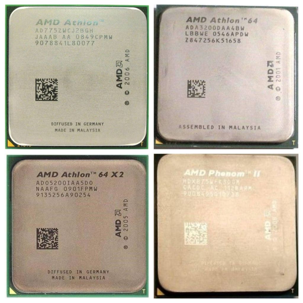 Процессоры AMD - 4 штуки - фото фото фото 0