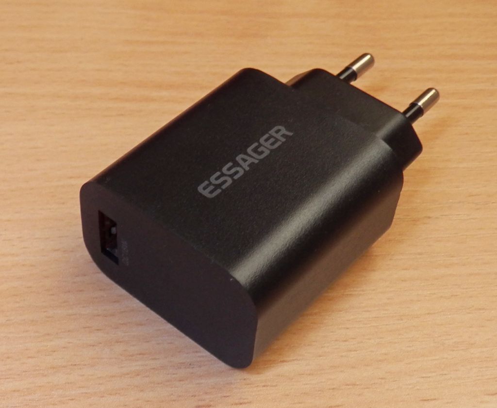 Зарядний пристрій Essager 18W QC3.0 1*USB NEW - фото фото фото 3