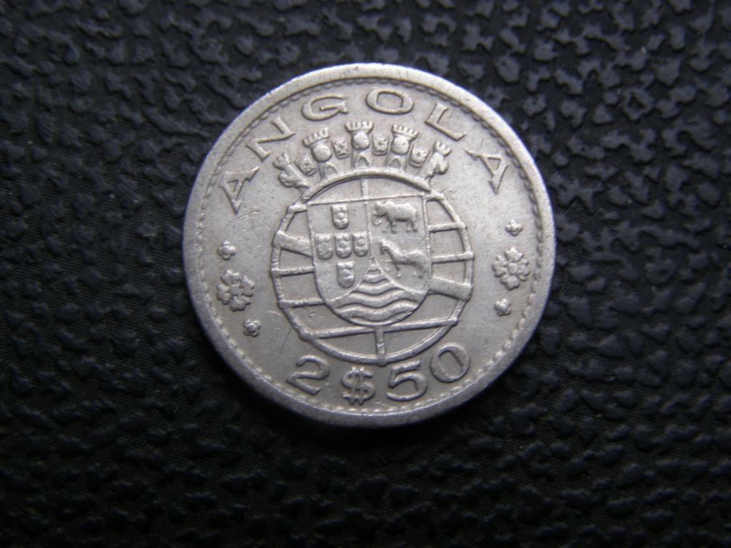2.5 эскудо Ангола 1967 г - фото фото фото 0