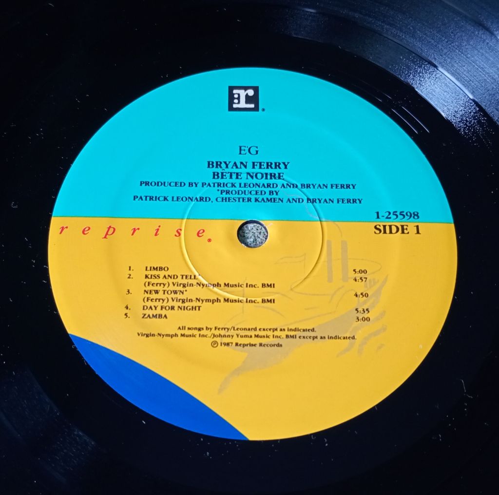 BRYAN FERRY Bête Noire LP EX/VG++ - фото фото фото 2