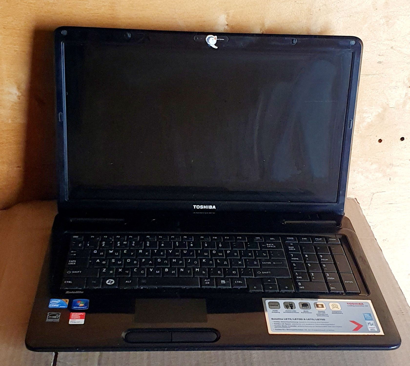 Продам ноутбук Toshiba L670 - фото фото фото 0