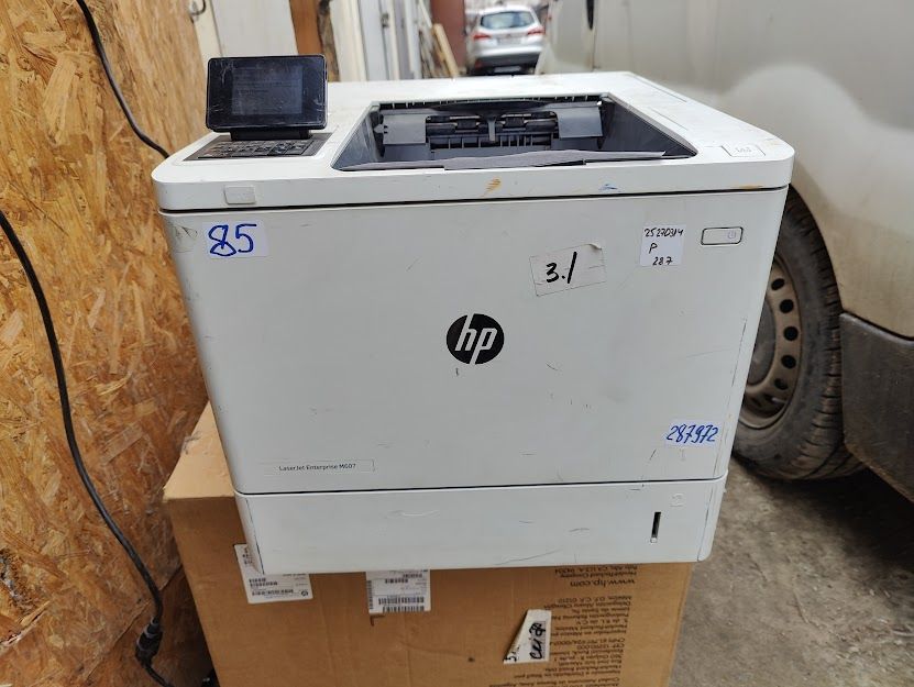 Лазерный принтер HP LaserJet Enterprise M607 с картриджем № 25270314 - фото фото фото 0