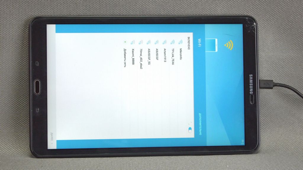Планшет Samsung Galaxy Tab A SM-T580 10.1" 16GB Black Wi-Fi Несправний Вживане - фото фото фото 3