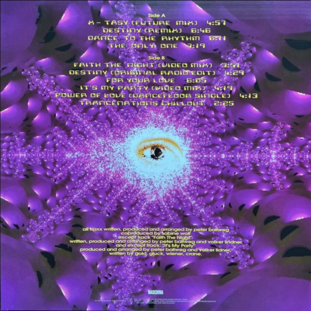 Future Beat - Destiny - 1994.  (LP). 12. Coloured Vinyl. Пластинка. Europe. S/S. - фото фото фото 2