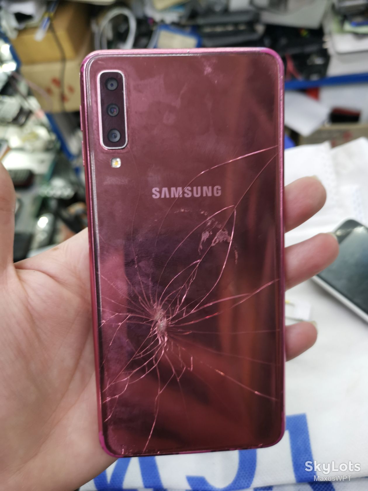 #2049 sklad Samsung A7 A750 rose - фото фото фото 1