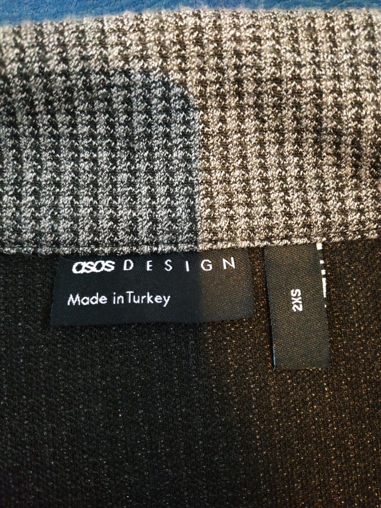 Футболка стрейчева чоловіча сіра ASOS Турція p-p 2XS - фото фото фото 7