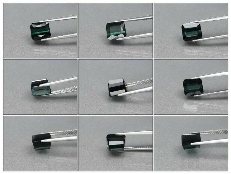 Натуральный турмалин 4.75 ct  9x8.3mm - фото фото фото 1