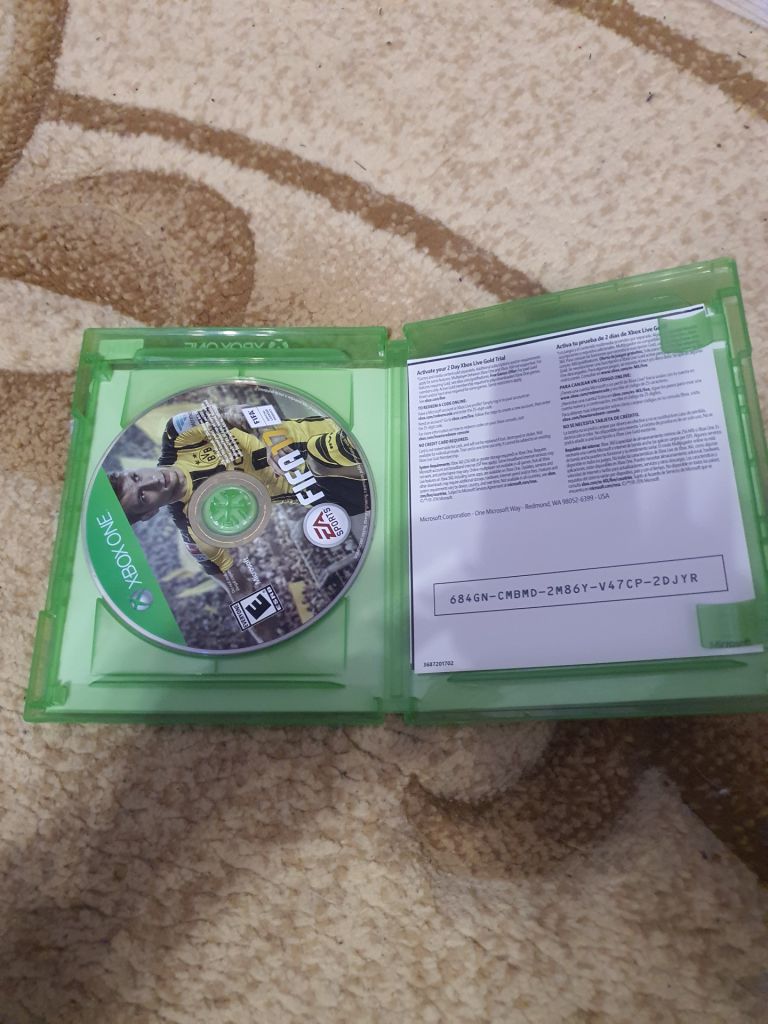 Диск xbox Fifa 17 - фото фото фото 1