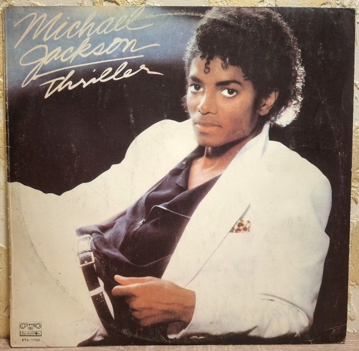 Michael Jackson - Thriller - 1982.  (LP). 12. Vinyl. Пластинка. Bulgaria. - фото фото фото 0