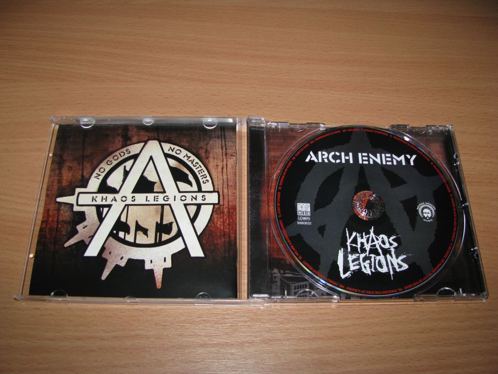 ARCH ENEMY - Khaos Legions   (2011 Century Media 1st press) - фото фото фото 1