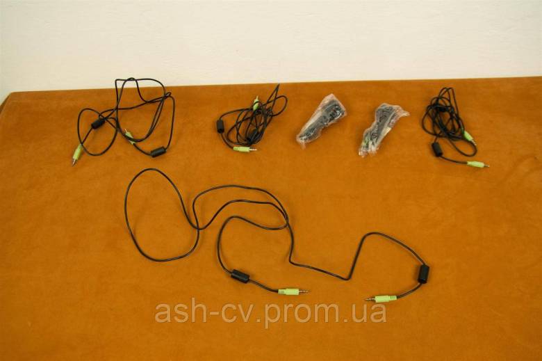 Кабель, AUX, Jack, RCA, 1.7 метра, з фільтром - фото фото фото 1