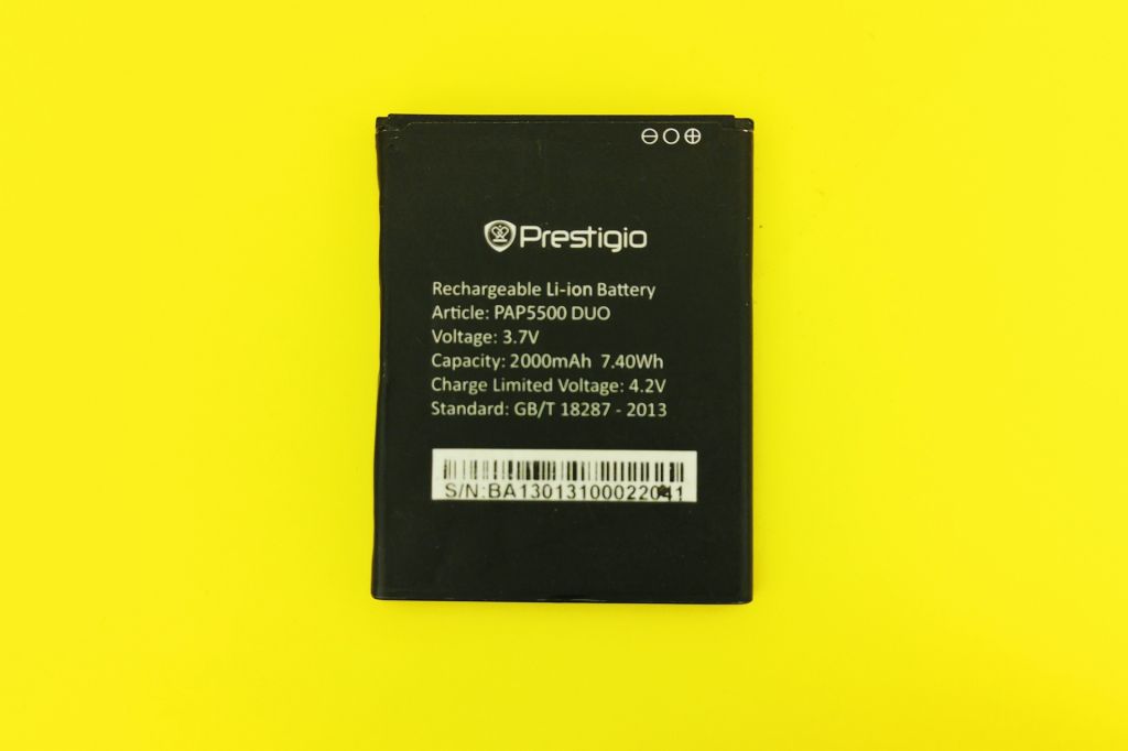 Аккумулятор акб Prestigio MultiPhone PAP5500 DUO 2000 mAh - фото фото фото 2