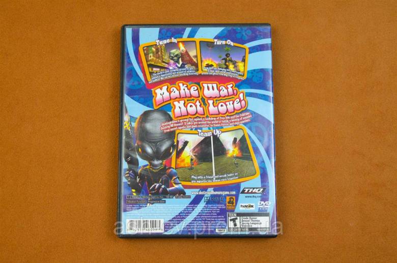 Диск для Playstation 2 (NTSC) - Destroy All Humans 2 - фото фото фото 2