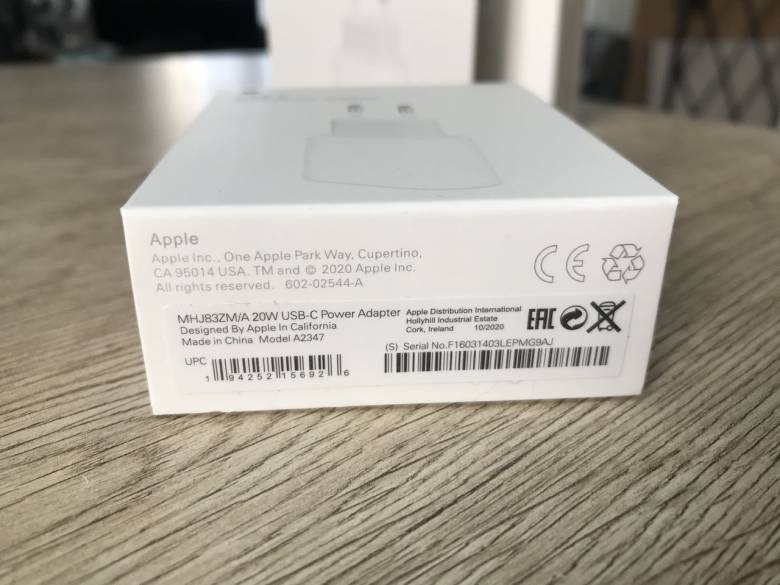 Адаптер Apple iPhone 20W USB-C быстрая зарядка, Блок IPhone 20 ВТ - фото фото фото 6