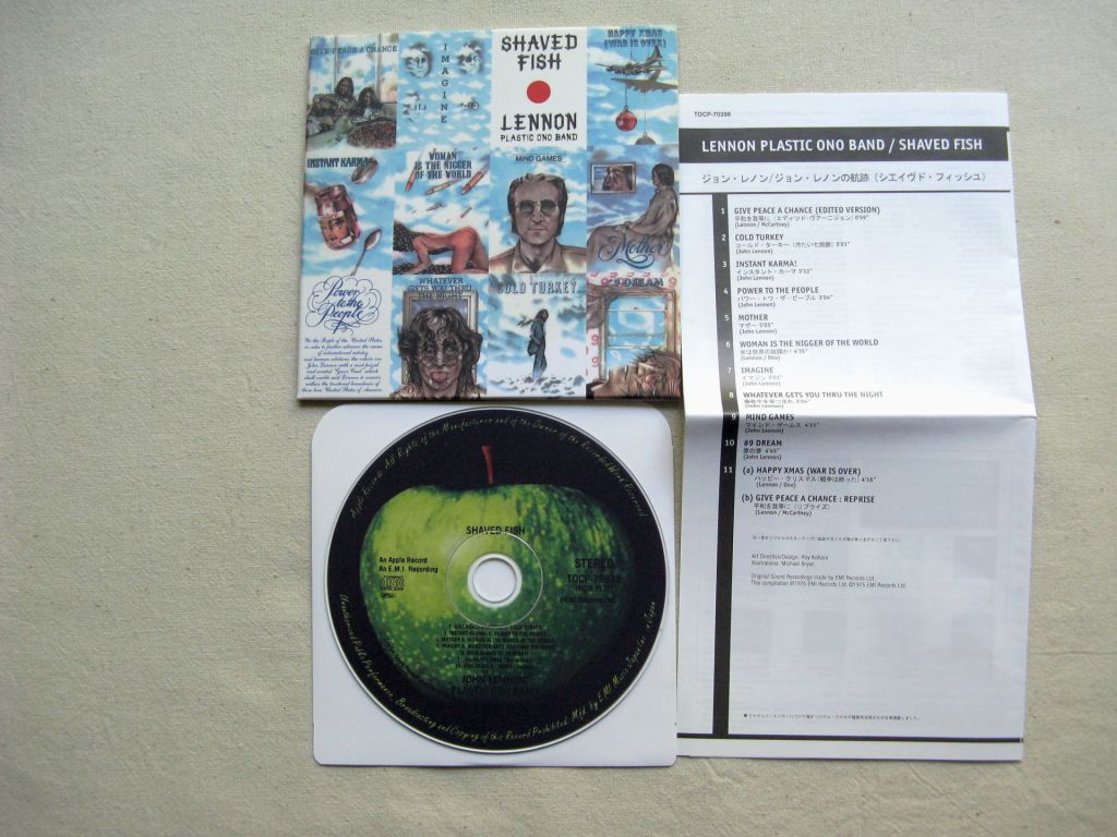CDLP Beatles Family. John Lennon &amp; Plastic Ono Band. Shaved Fish. 1971. - фото фото фото 4