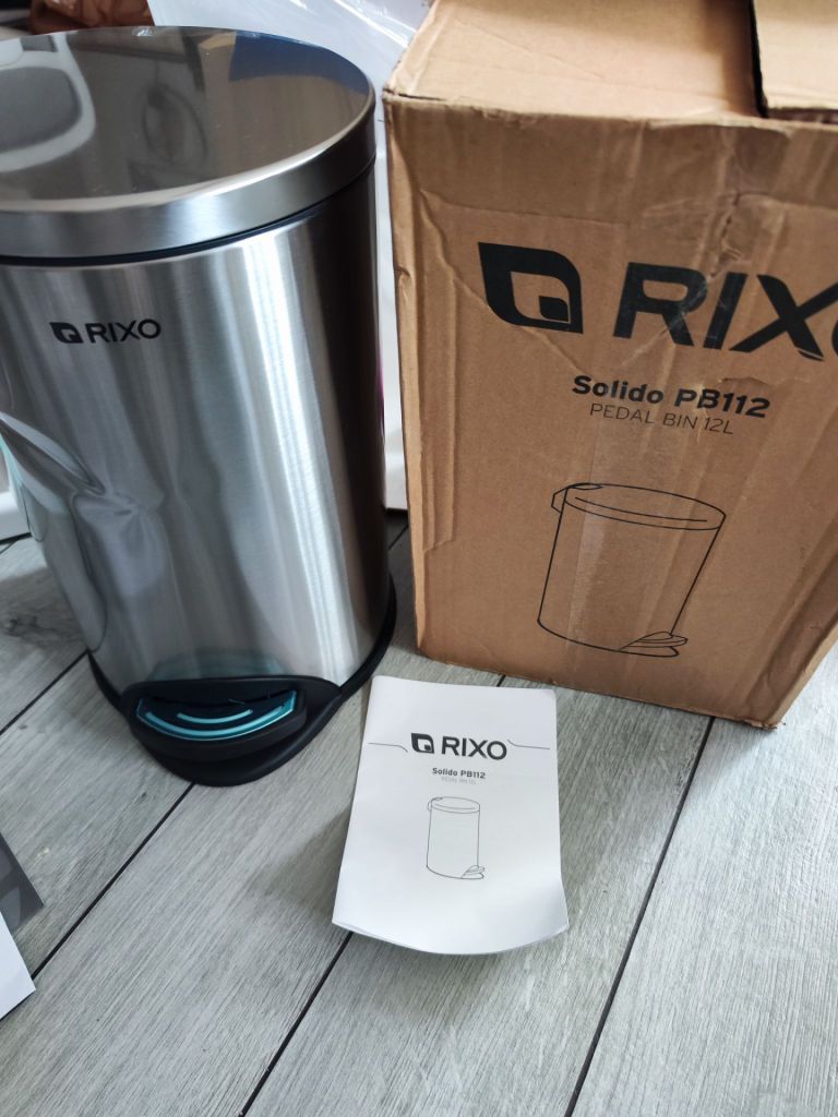 Лот Відро для сміття з педаллю Rixo 12л - фото фото фото 1