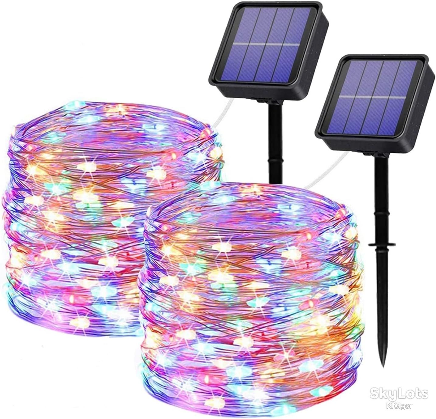 Вулична LED-гірлянда "Крапля роси" на сонячній батареї  *79782 - фото фото фото 0