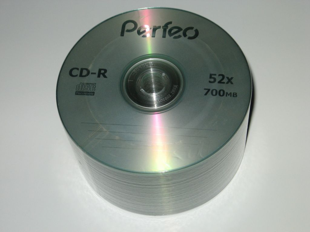 PERFEO 50 дисков CD-R 700 MB / 80 min / 52x.Тайвань. - фото фото фото 2