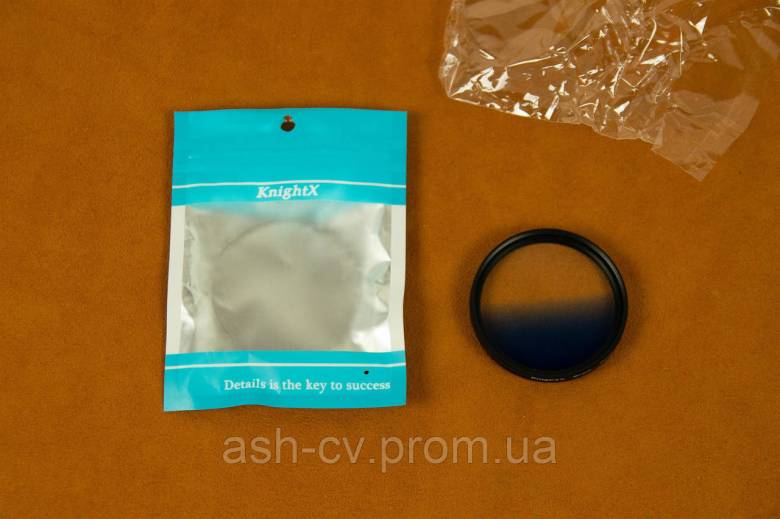Світлофільтр градієнтний KnightX Grad Blue 52mm - фото фото фото 0