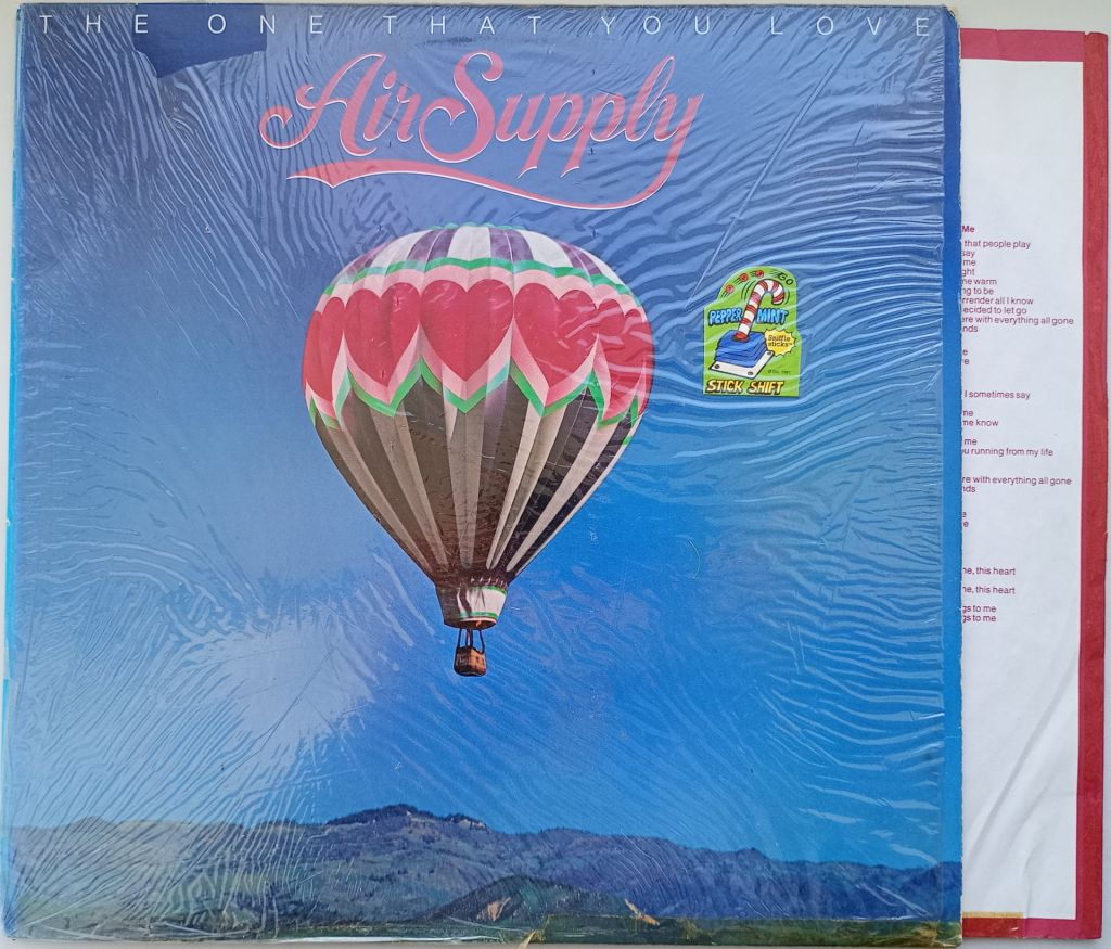AIR SUPPLY The One That You Love LP VG+/EX- - фото фото фото 0