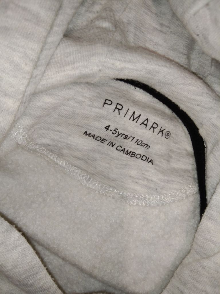 Свитшот с начесом Primark 110 рост - фото фото фото 3