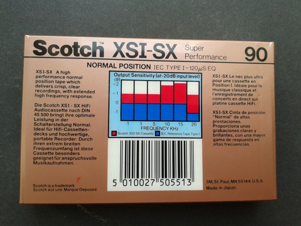 Аудиокассета Scotch XSI-SX 90  (Denon) - фото фото фото 1