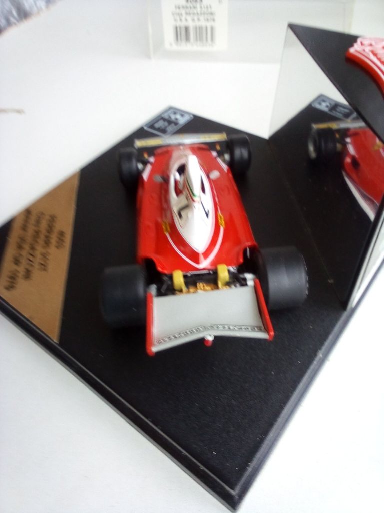 Quartzo F1 FERRARI 312T 1976 Regazzoni GP USA 1/43 - фото фото фото 3