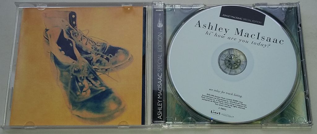 ASHLEY MacISAAC Hi™How Are You Today?   (Special Edition) CD Canada - фото фото фото 1