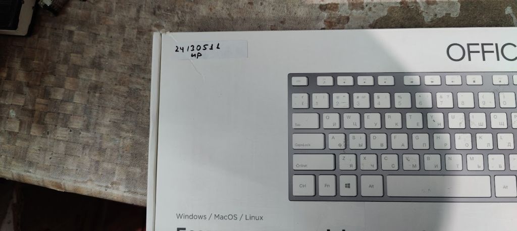 Беспроводная клавиатура OfficePro SK1500W № 24130511 - фото фото фото 2