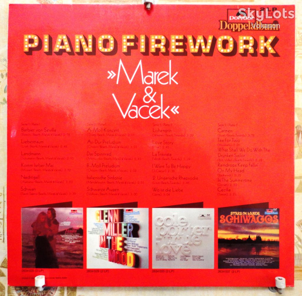 Marek &amp; Vacek - Piano Firework NM/EX+/EX+  Глянец - фото фото фото 4