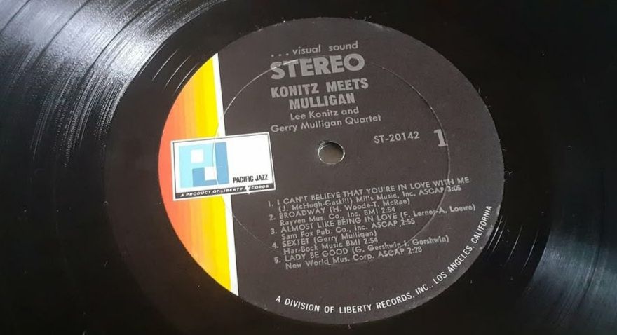 Платівка  Lee Konitz Gerry Mulligan – Konitz Meets Mulligan. - фото фото фото 3