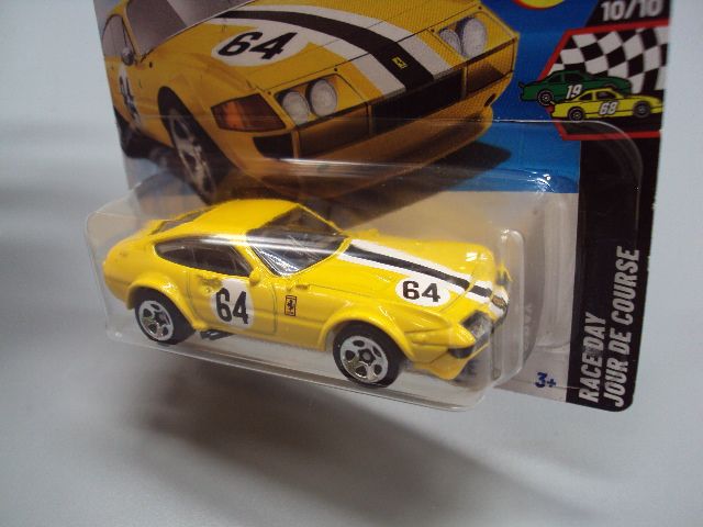 Машинка модель автомобіль Hot Wheels yellow Ferrari 365 GTB4 Competizione жовтий феррарі №19043с - фото фото фото 1