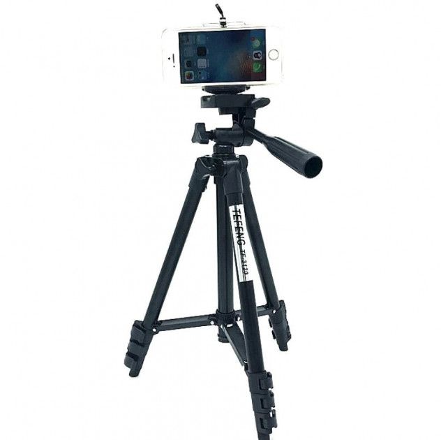 Штатив для телефону та фотоапарата Tripod 3120 PRO портативний трипод 0,35-1.02м висота - фото фото фото 3