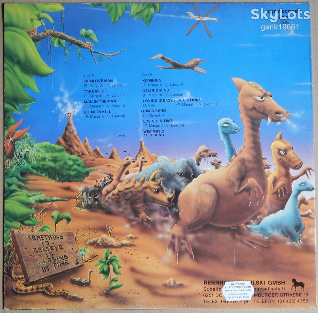 Scotch – Evolution  (ZYX Records – 20041, Germany) inner sleeve NM-/NM- - фото фото фото 1