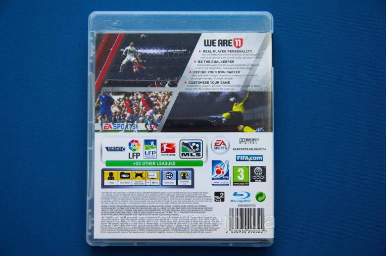 Диск Playstation 3 - FIFA 11 - фото фото фото 3