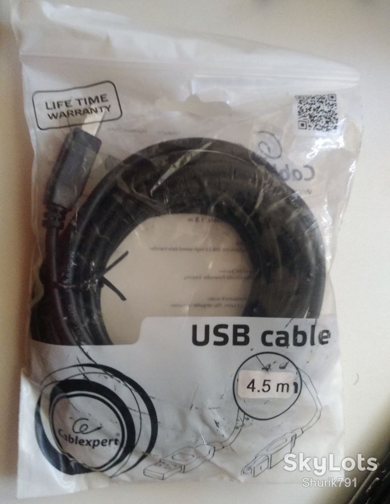 Кабель USB 4.5m Cablexpert для принтера - фото фото фото 0