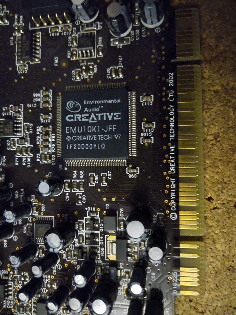Аудіо карта PCI Sound Blaster Live 5.1    (SB0220) - фото фото фото 8