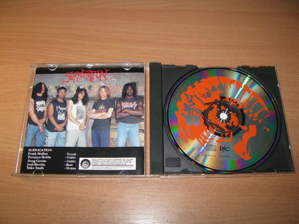 SUFFOCATION - Effigy Of The Forgotten  (1991 Roadracer 1st press,USA) - фото фото фото 1